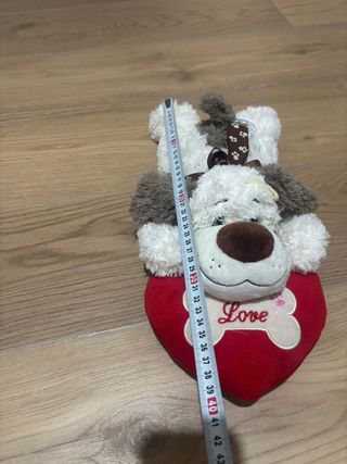 Pupazzo cagnolino con cuore Love