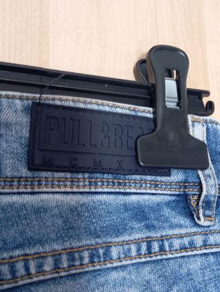 Vaqueros cortos Pull&Bear azules Talla M