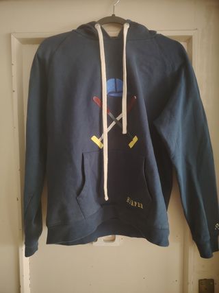 Sudadera Harper Azul con Dibujo