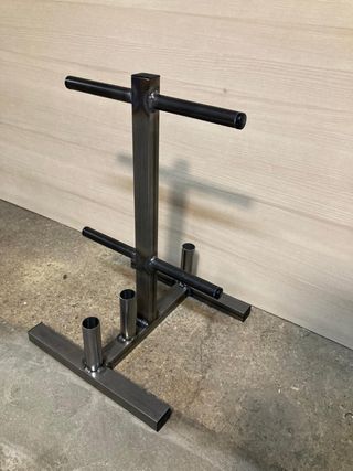 Soporte discos de pesas y Barras 28 mm Decathlon 