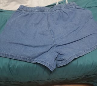Pantalón corto vaquero azul