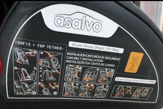 Silla Coche Asalvo Sport 9-36 Grupo 1-2-3