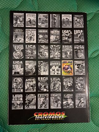 Álbum Fútbol Liga 94-95 Salvat.
