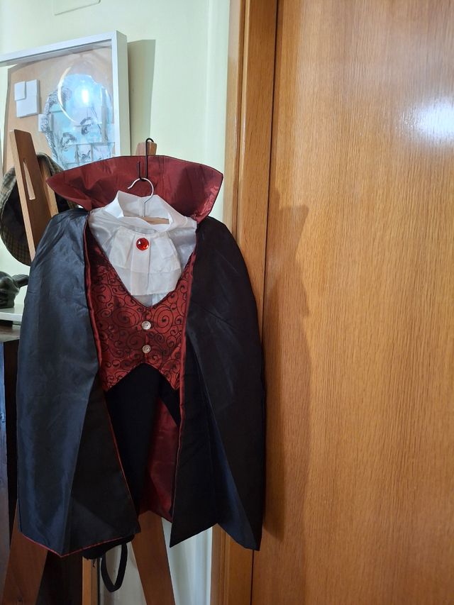 Disfraz Vampiro Niño Talla 3-4 Años