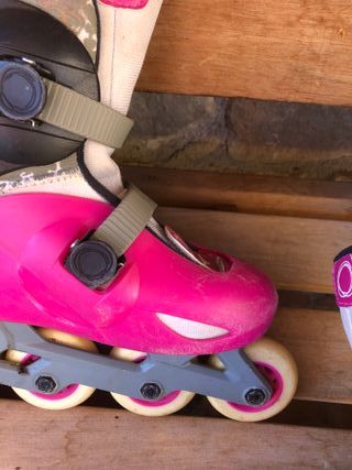 Patines Oxelo Rosas Talla 30-32