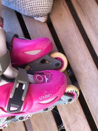 Patines Oxelo Rosas Talla 30-32