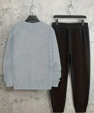 Conjunto Chándal Los Angeles Gris y Negro