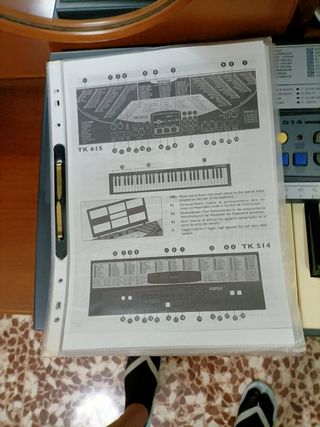 Tastiera elettronica Farfisa TK 514