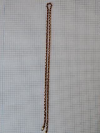 Cordón chapado 18k
