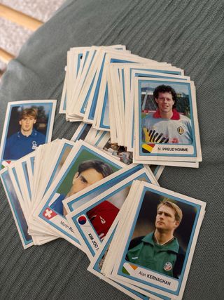 120 cromos Mundial USA 94