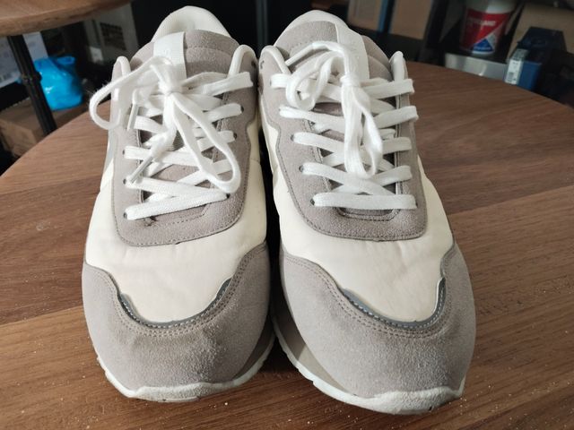 Zapatillas D.Franklin Gris y Blanco