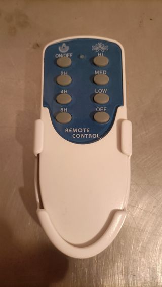 Mando a distancia ventilador