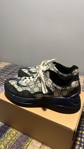 Zapatillas Rython Beige/Azul
envio rapido