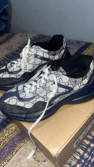 Zapatillas Rython Beige/Azul
envio rapido