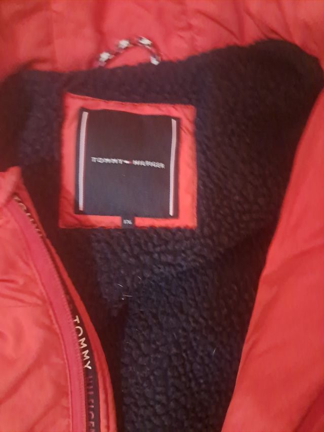 Cazadora Tommy Hilfiger Roja 176