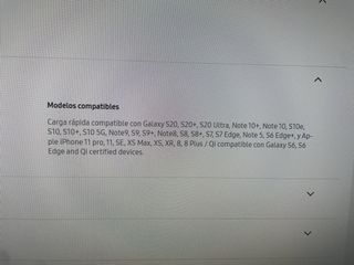 Cargador Inalámbrico Samsung Stand Fast Charge