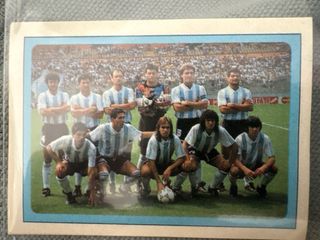 Cromo Selección de Argentina Mundial USA 94