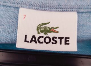 Polo Lacoste Azul Nuevo 