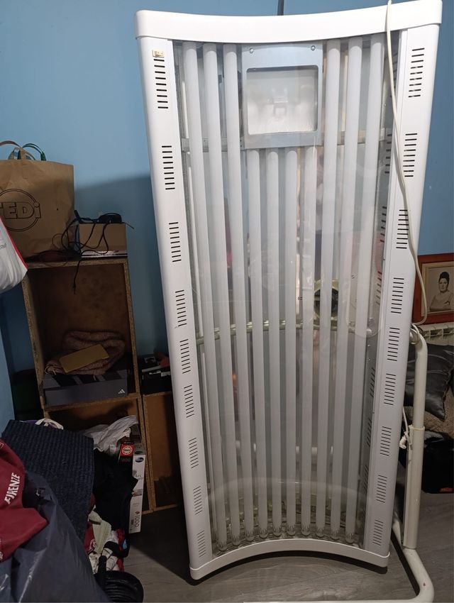 Solarium Rayos UVA Blanco