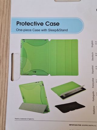 Funda QOO iPad 2/3 con Soporte Sleep&Stand