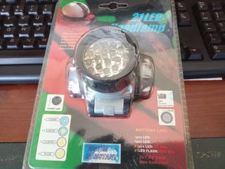 Linterna Frontal Ajustable 21 LED