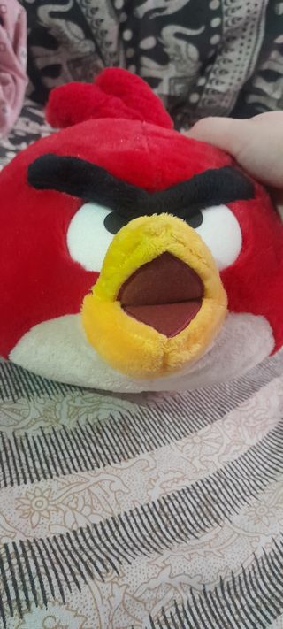 Peluche Pájaro Rojo Angry Birds