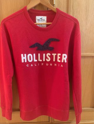 Jersey Hollister Rojo Talla XS