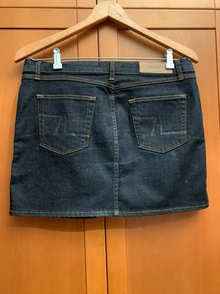 Falda vaquera Zara Talla 40