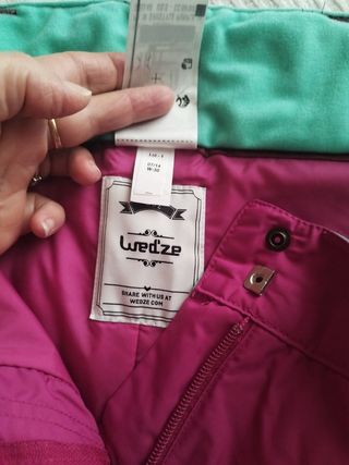 Pantalón de esquí para mujer marca wed'ze