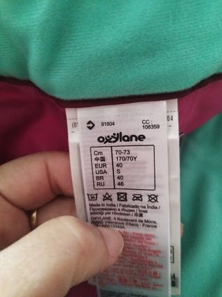 Pantalón de esquí para mujer marca wed'ze