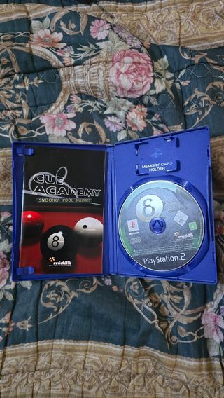 Cue Academy Snooker Pool Billiards PS2