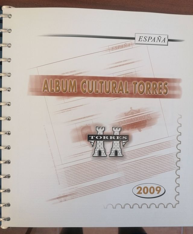 ESPAÑA MNH** ETICHETTE IN ALBUM 2009 e 2010 (2 ANNI)