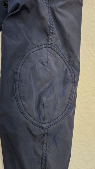 Cazadora bomber azul hombre