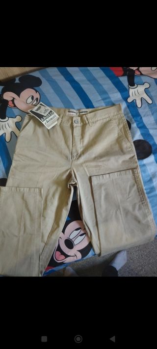 Pantalón Chino Beige Hombre talla 46.