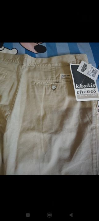 Pantalón Chino Beige Hombre talla 46.