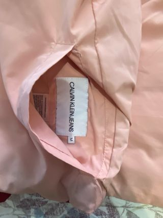 Chaqueta Calvin Klein Jeans Roja,reversible 