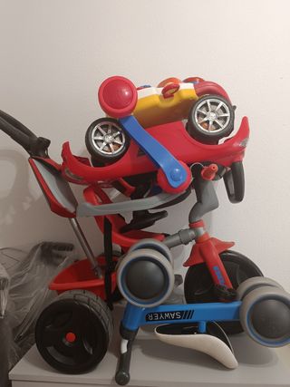 Triciclo y Coche Juguete Niño Niña 2-5 Años