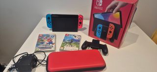 Nintendo Switch OLED - Incluye juegos y accesorios