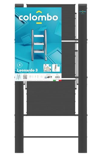 Escalera Colombo Aluminio Nueva sin usar