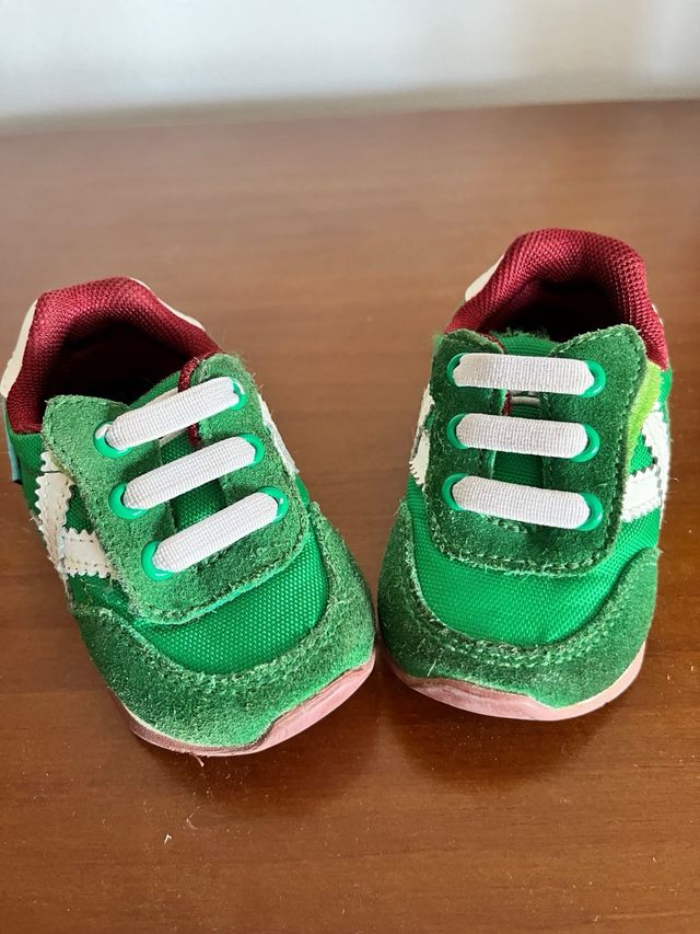 Zapatillas Munich bebé verdes