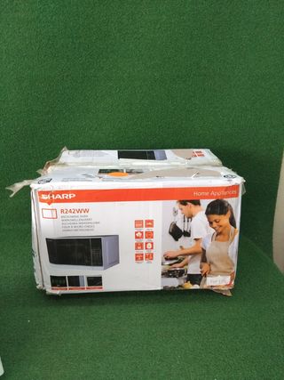 Microondas Sharp R-242 INW 20L Blanco