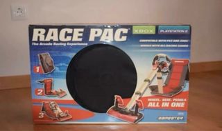 Volante Gamester + Juego Juiced PS2