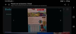 Pecera 20L con accesorios