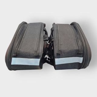 ALFORJAS MOTO NEGRAS