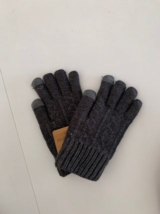 Guantes hombre nuevos lana invierno