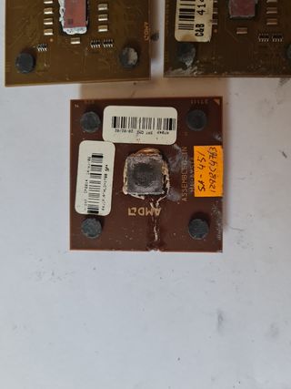 Lote 4 procesadores AMD e Intel