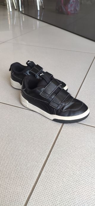Scarpe Puma nere pelle n. 30