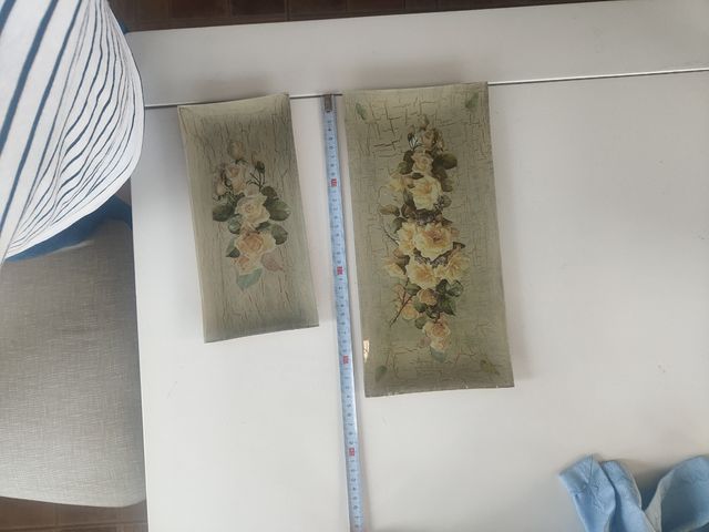 2 Bandejas Decorativas Florales