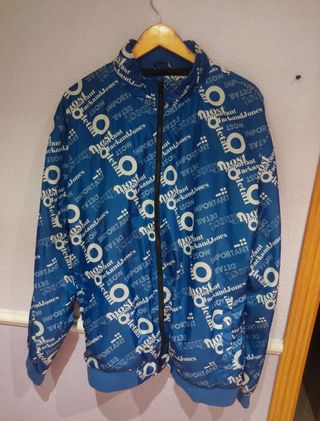 Chaqueta Jack & Jones XXL Estampada Azul