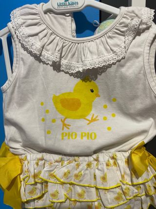 Jesusito Pío Pío pollito talla 5